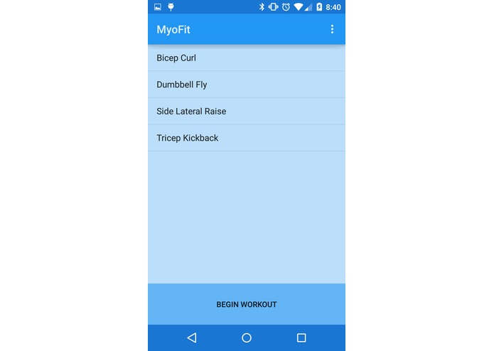 MyoFit – screenshot 3