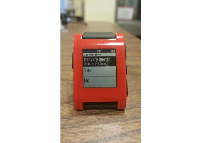 Pebble Postmates – screenshot 2
