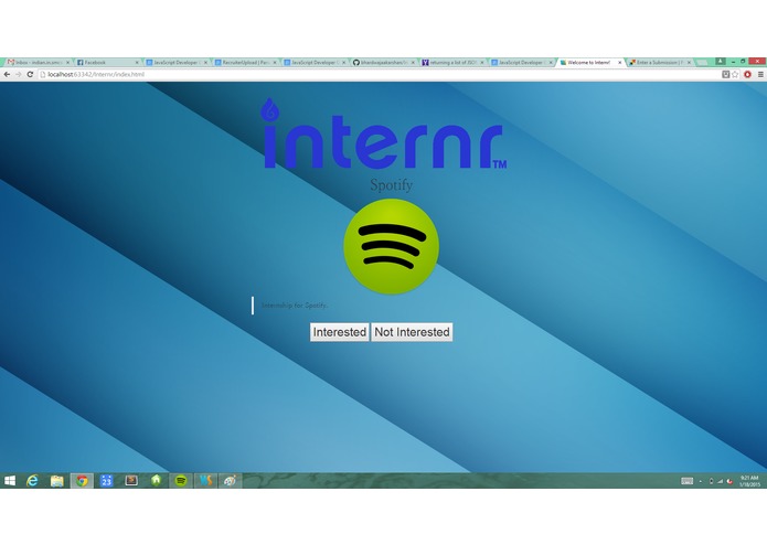 Internr – screenshot 4