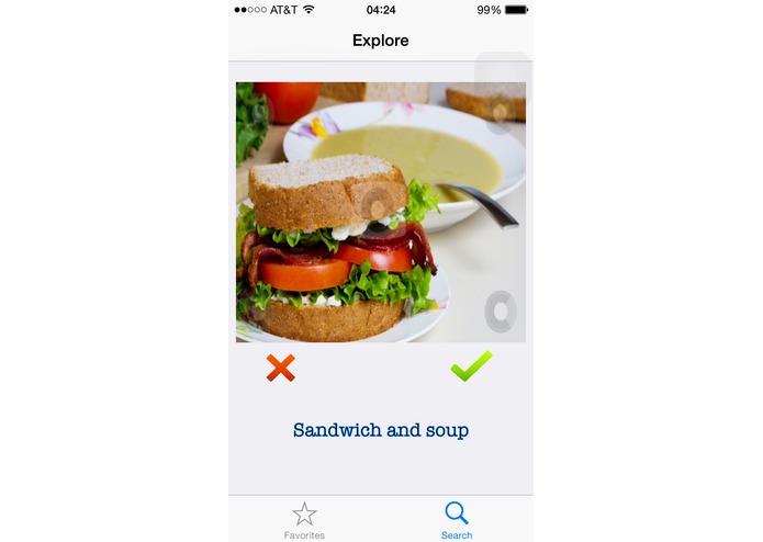 FoodTinder – screenshot 6