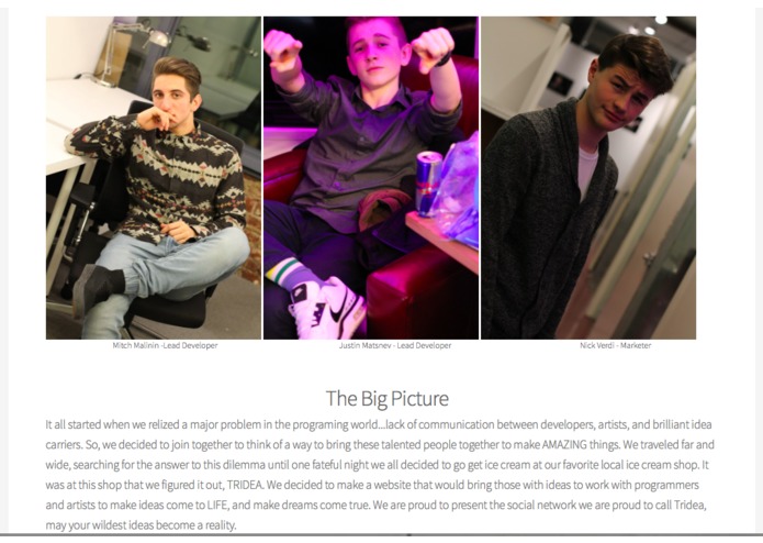 Tridea.me – screenshot 4