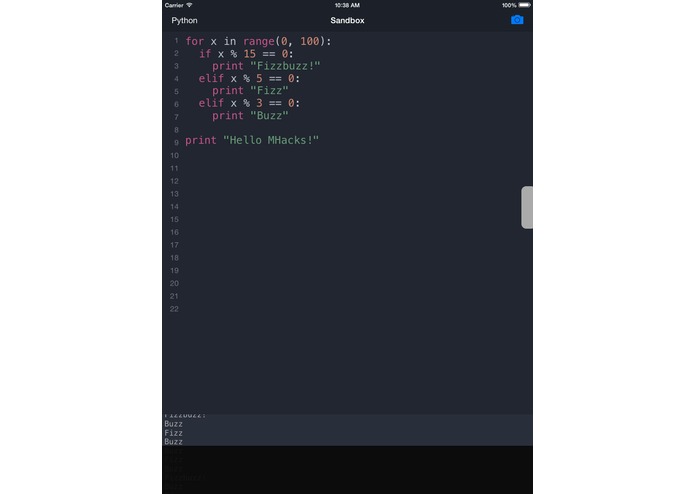 Sandbox – screenshot 1