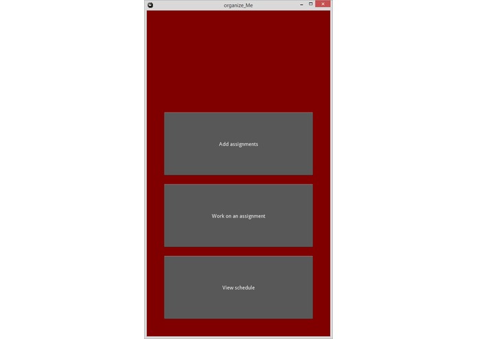 organize_Me – screenshot 1