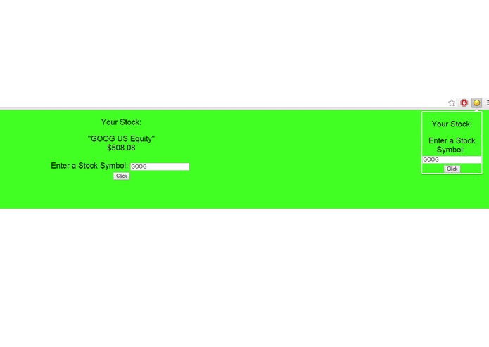 Bloomberg Stock Update – screenshot 1