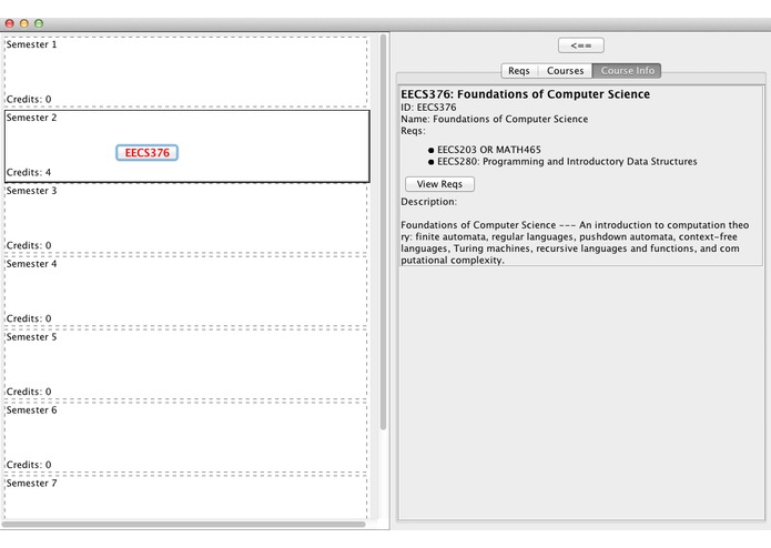Michigan Graduation Planner – screenshot 2