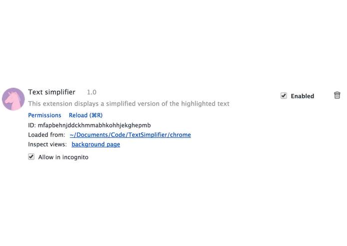 TextSimplifier – screenshot 1