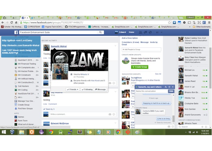 HH Facebook Enhancement Suite – screenshot 5
