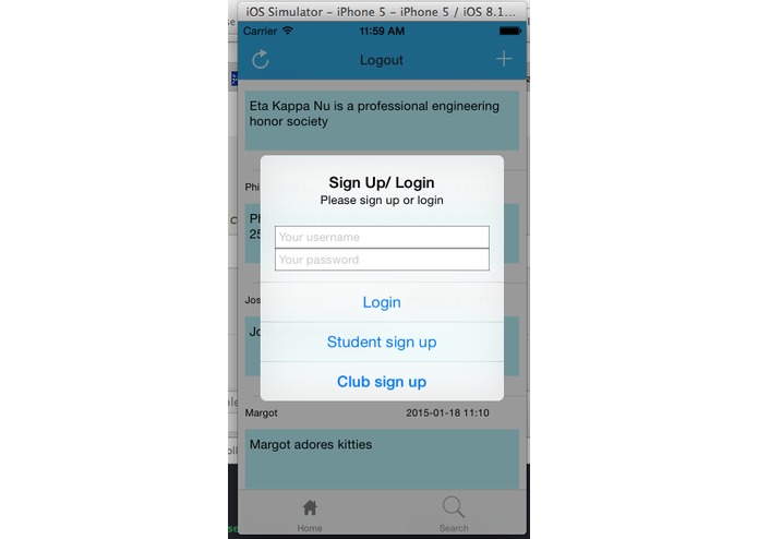 ClubMeet – screenshot 4