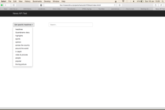 News Search RESTful API