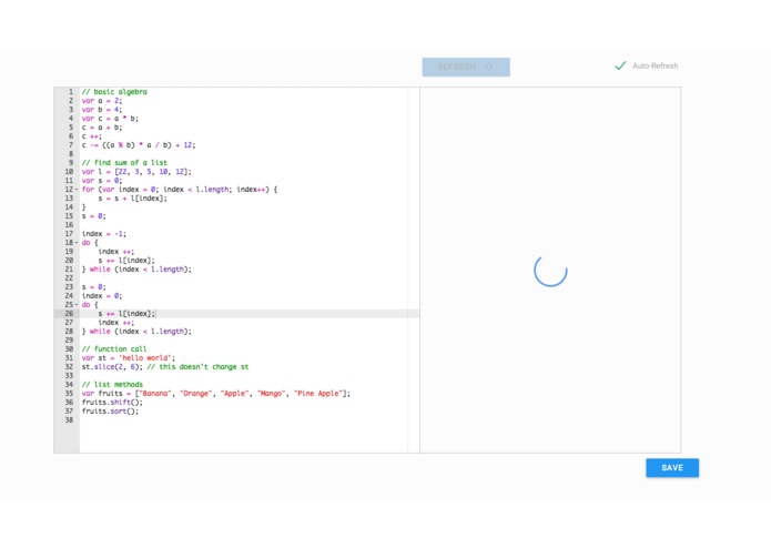 InstaJS – screenshot 2