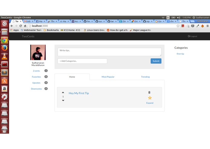 TwoCents – screenshot 2