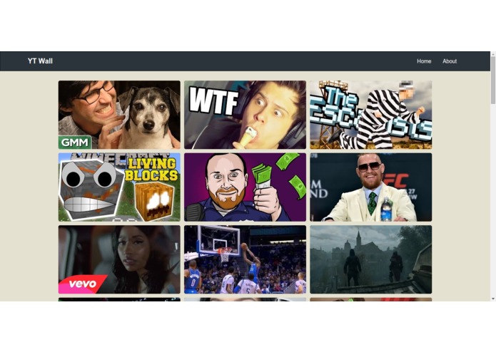 YT-Wall – screenshot 1