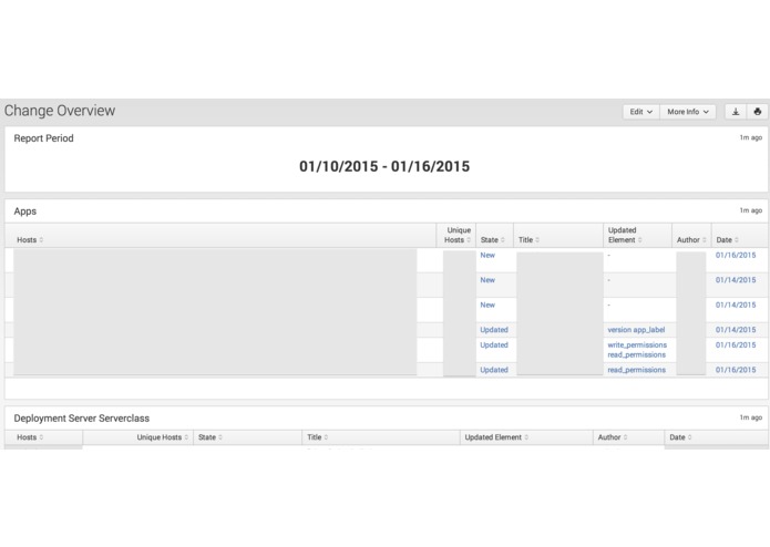 Config Tracker & Change Mangement – screenshot 3