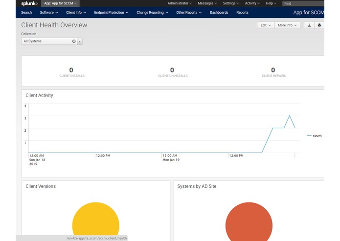 App for SCCM – screenshot 1