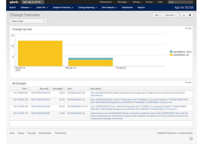 App for SCCM – screenshot 3