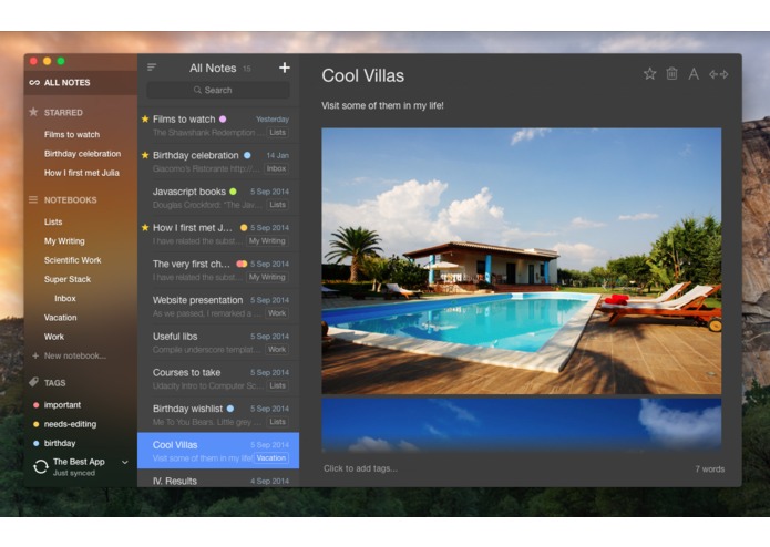 Alternote – screenshot 5