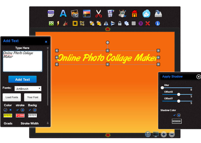 Online Photo Editor and Collage Maker – screenshot 2