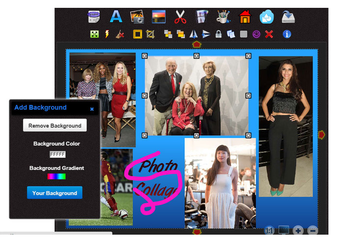 Online Photo Editor and Collage Maker – screenshot 1