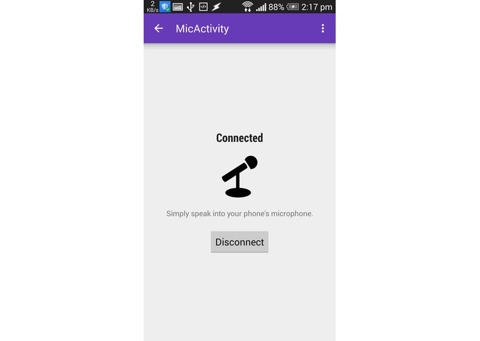 MicPhone – screenshot 2