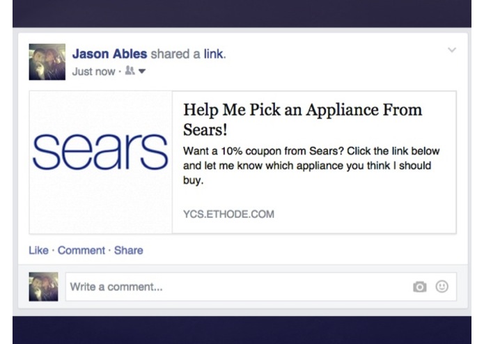 Sears Social Shopping – screenshot 7