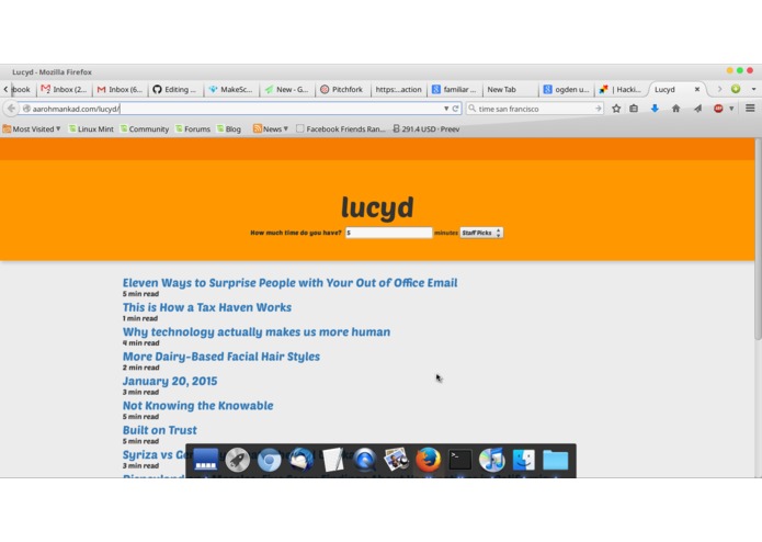 lucyd – screenshot 1