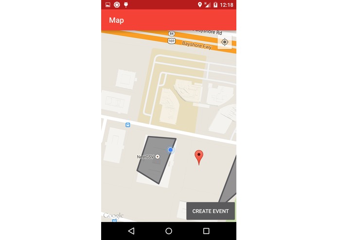 GeoVent – screenshot 1