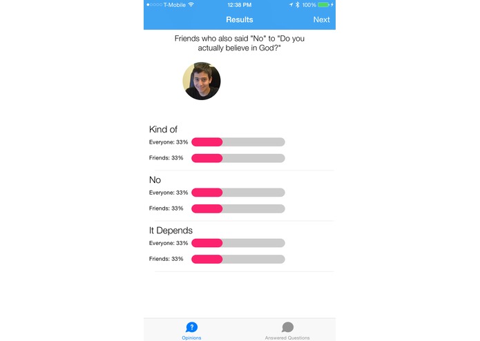 Opinions – screenshot 2