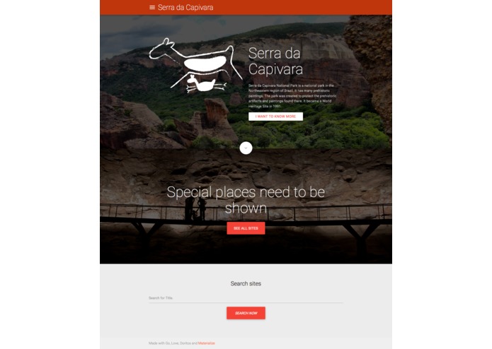 Serra da Capivara – screenshot 1