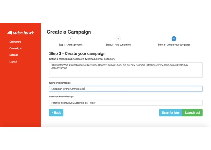 Sales Hawk – screenshot 5