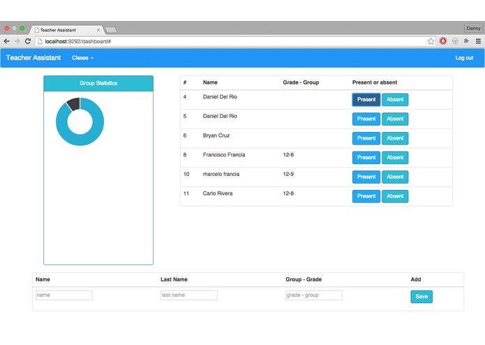TeacherAsistant – screenshot 1