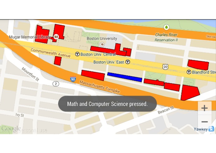 BU Community App Map – screenshot 1