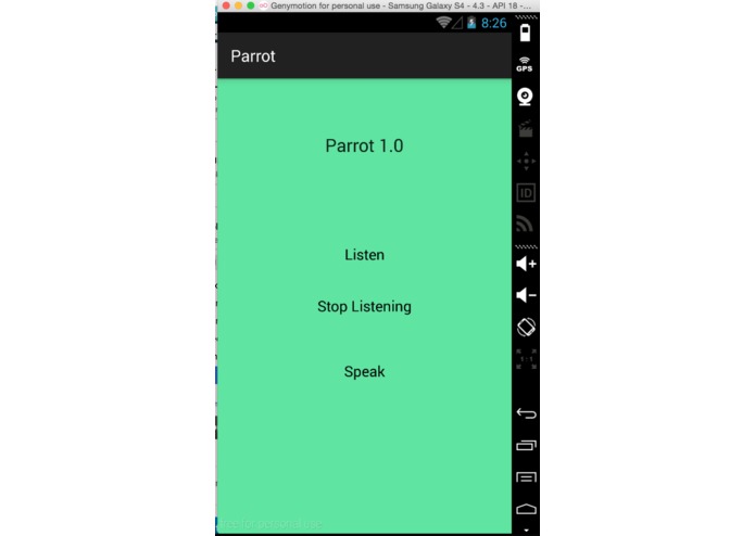 Parrot – screenshot 2