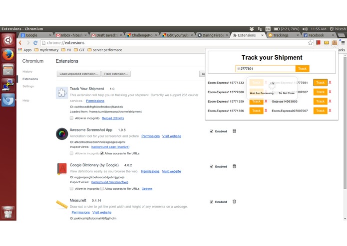 Shipment Tracker – screenshot 3
