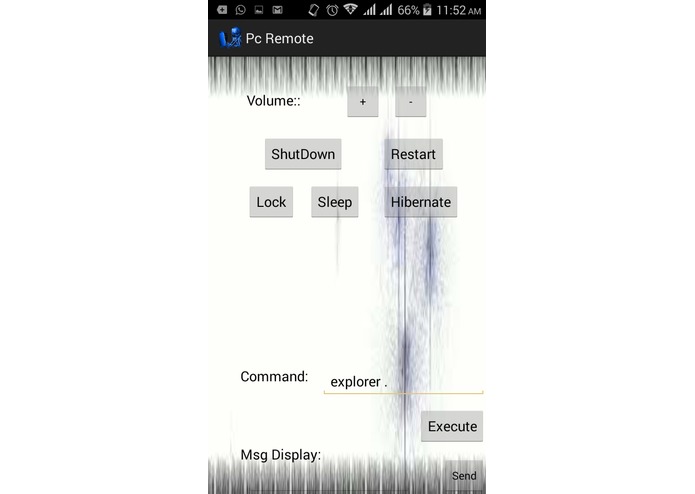 PC Remote via android – screenshot 4