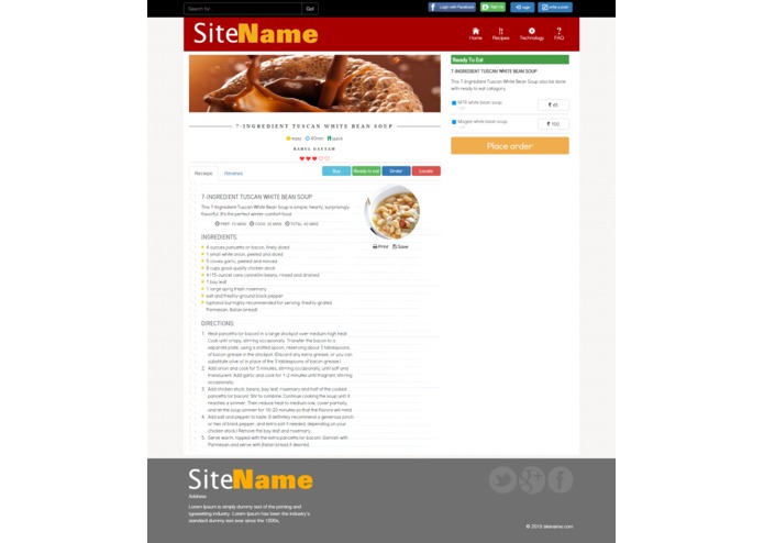 Recipico – screenshot 1