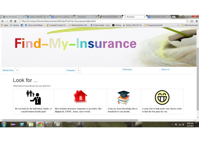Find-My-Insurance.com – screenshot 1