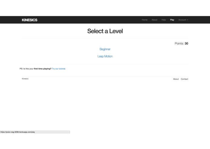 Kinesics – screenshot 1