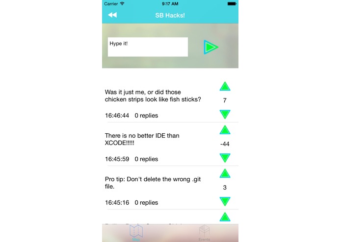 EventHype – screenshot 2