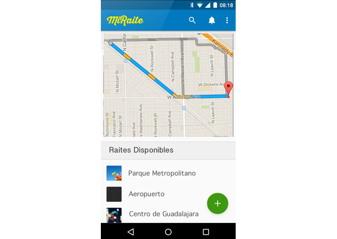 MiRatie – screenshot 2