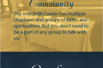 Interfaith Center Mobile Interface