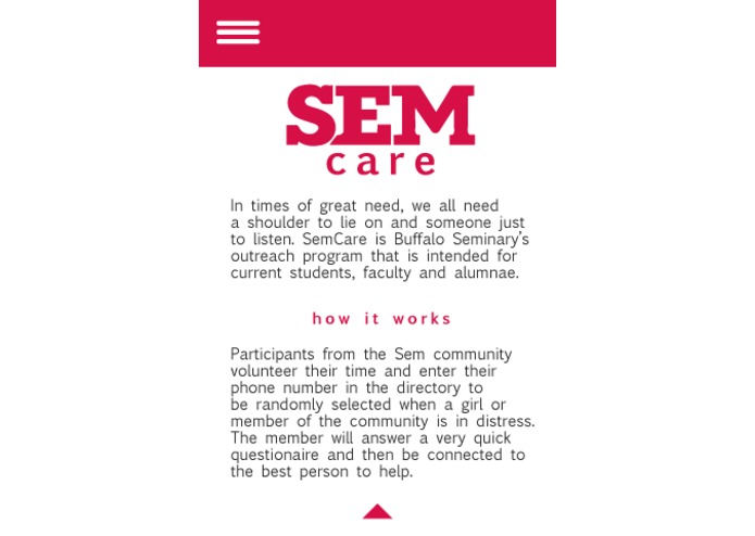 The Care Project Prototype – screenshot 1