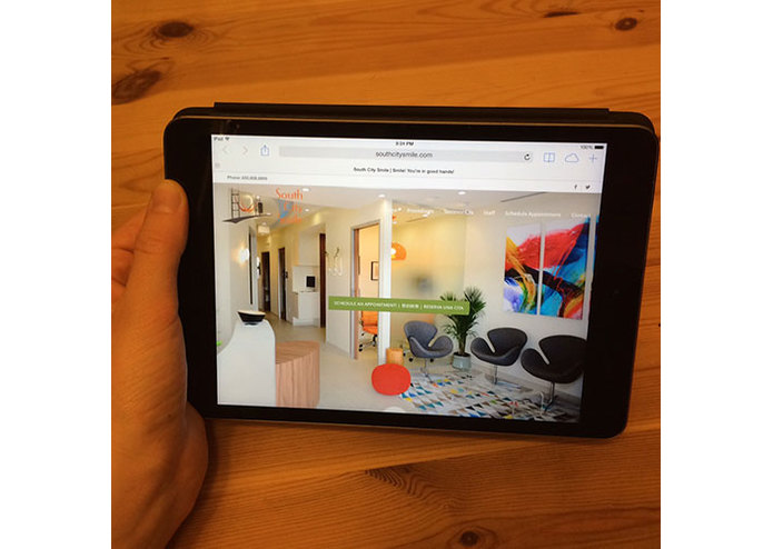 South City Smile Website – screenshot 2