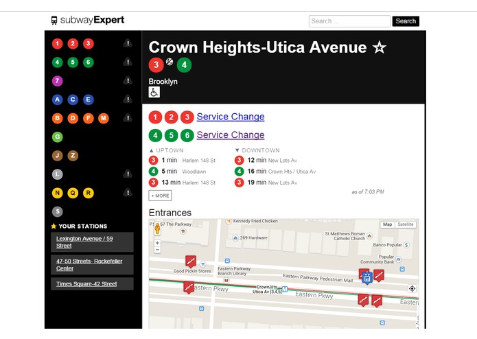 subwayExpert.com – screenshot 2