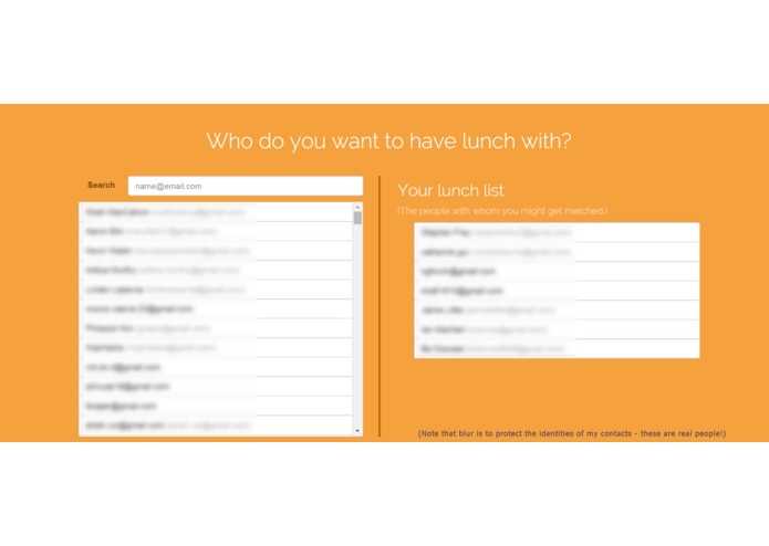 JustLunch.Me – screenshot 3