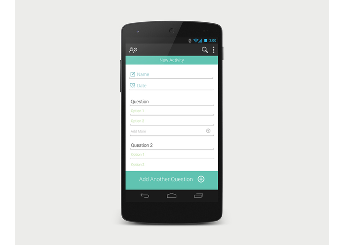 Android PearlPolling App – screenshot 4