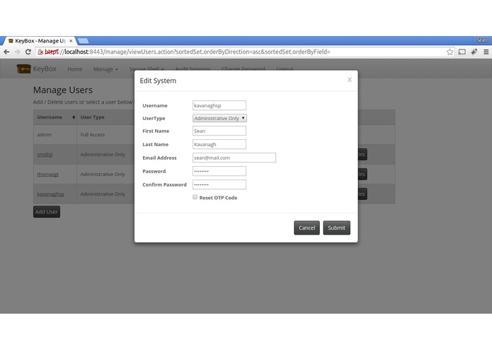 KeyBox – screenshot 5