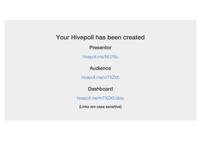 hivepoll.me – screenshot 3