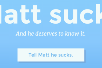 Matt Sucks