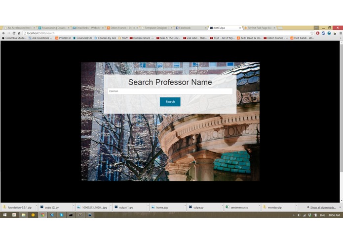 dietCULPA – screenshot 1