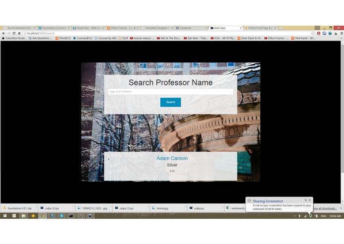 dietCULPA – screenshot 2